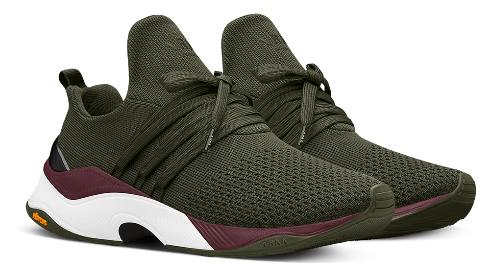 ARKK Collection Raven FG PET Vulkn Vibram | Dark Army Tawny Port | Men Raven